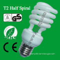 Best sell T2 half spiral 20W CFL